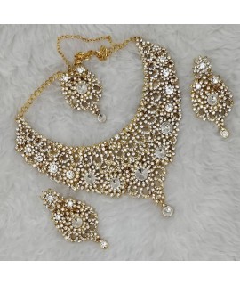 Necklace set-gold